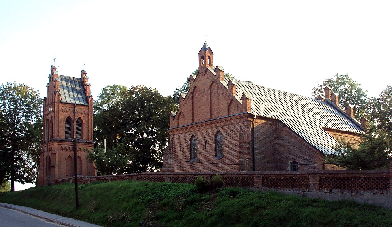 Kościół św. Katarzyny Aleksandryjskiej w Radzikach Dużych, gmina Wąpielsk